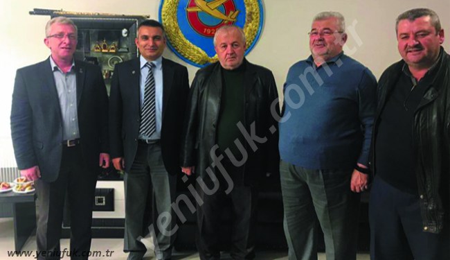 MÜDÜR TEKTAŞ'TAN, BAŞKAN YAZICIOĞLU'NA ZİYARET..