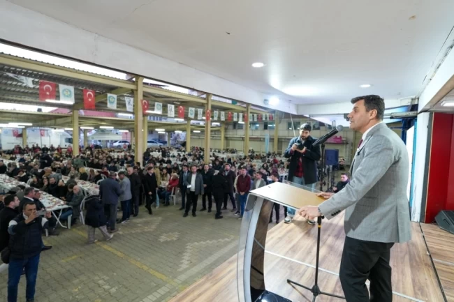 Manisa Kırkağaç'ta iftar bereketi paylaşıldı