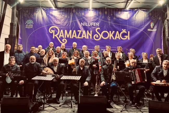 Bursa Nilüfer Ramazan Sokağı'nda "Balkan Gecesi"