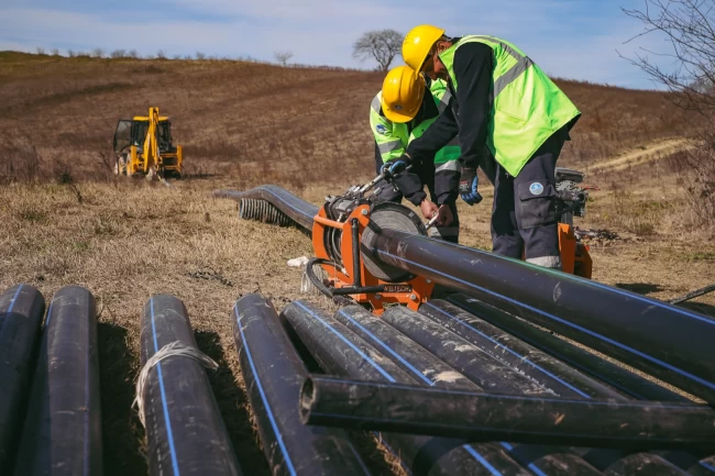 SASKİ'den 11 kilometrelik yeni içme suyu hattı