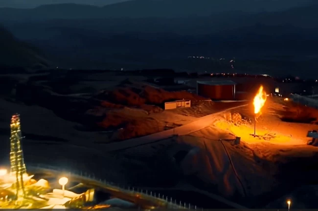 Gabar'da günlük 78 bin varil petrol üretiliyor