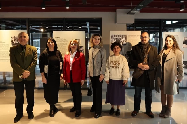 Bursa Nilüfer'de "Bursa'nın İpek Kadınları" sergisi açıldı