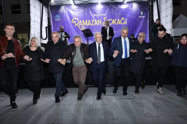 Nilüfer Ramazan Sokağı'na "Artvin Gecesi" renk kattı