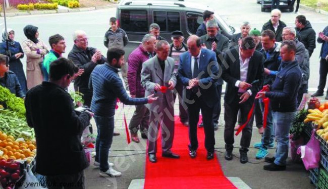 GÜLÜÇ HALK MARKET HİZMETE GİRDİ..