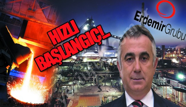 ERDEMİR 2017'NİN İLK ÇEYREĞİNDE MİLYAR DOLARA ULAŞTI..