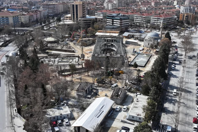 Türkiye'nin örnek kütüphanelerinden birini Konya'da inşa ediyoruz