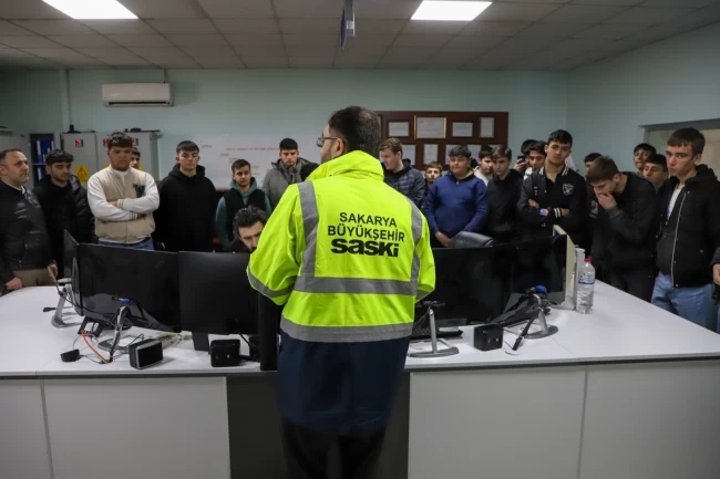 SASKİ'nin arıtma ve enerji üretim tesisleri öğrencilere kılavuz olmaya devam ediyor
