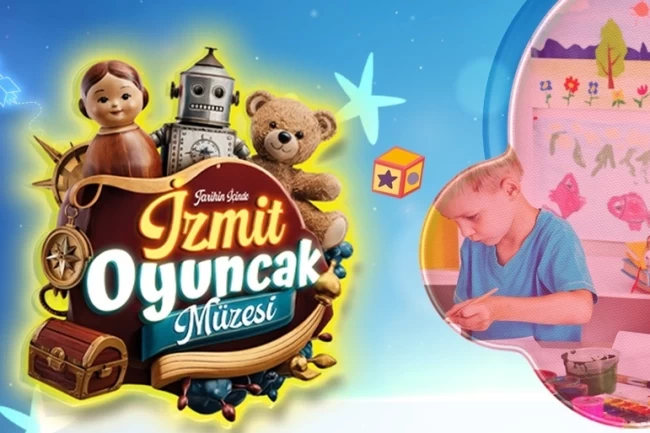 İzmit'te Oyuncak Müzesi'nin renkli atölyeleri sürüyor