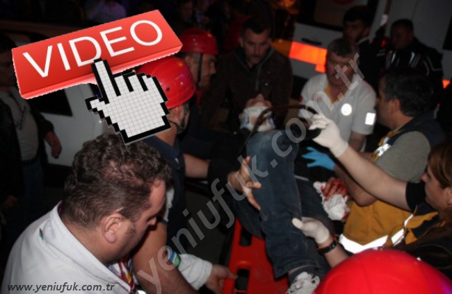 5 ARACA VE 2 YAYAYA ÇARPTI!..