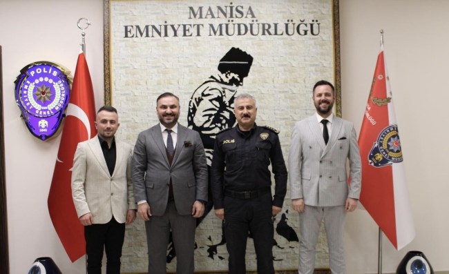 Tıskaoğlu’ndan Emniyet Müdürü Aktaş’a Manisa’da ziyaret