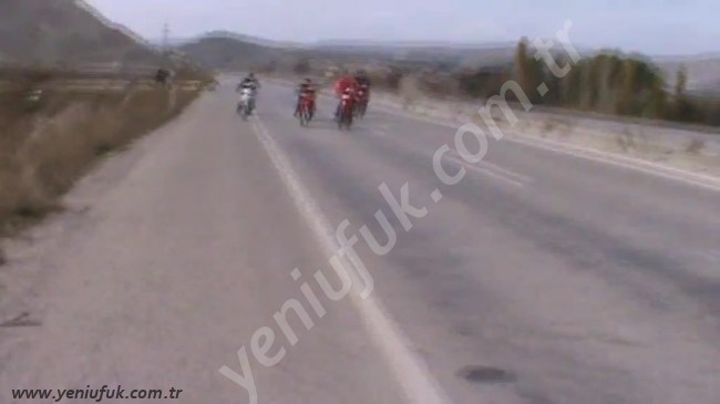 GÜLÜÇ'TE MOTOR YARIŞI!...