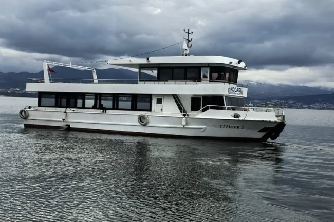 Kocaeli'de deniz ulaşımına yeni yolcu motoru