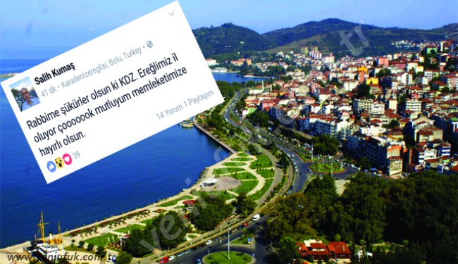 KDZ.EREĞLİ İL Mİ OLUYOR?..