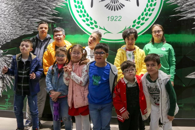 DOSD Meram'ın özel çocukları Konyaspor'a şans getirdi
