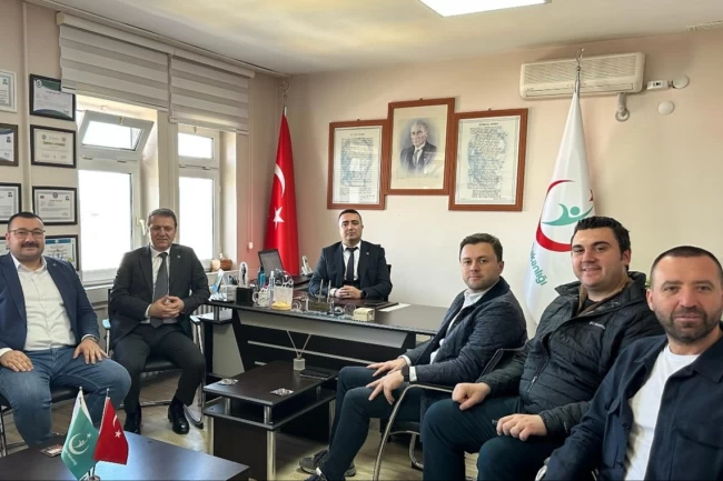 Keşan TSO'dan sağlık kuruluşlarına anlamlı ziyaret