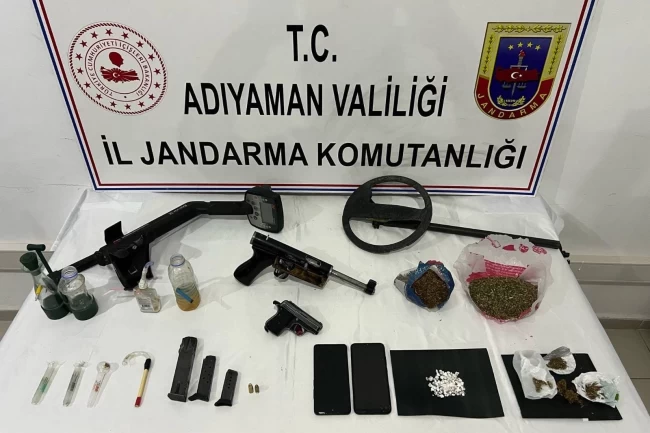 Adıyaman'da uyuşturucu operasyonu: 14 Gözaltı