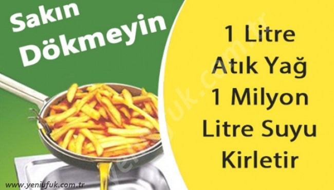 1 YILDA 33 BİN LİTRE..