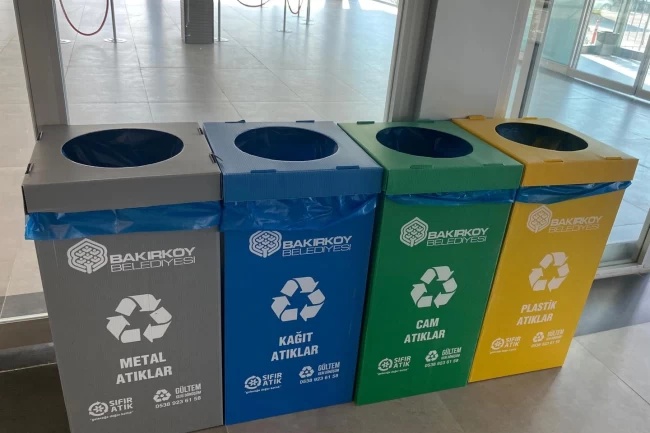İstanbul'da Bakırköy Belediyesi'ne "Sıfır Atık Belgesi"