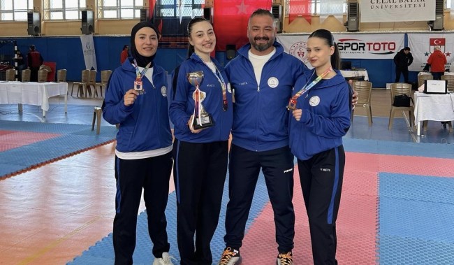 BEUN’dan Bir Sportif Başarı Daha: Kadın Kata Takımı Türkiye 3’üncüsü Oldu