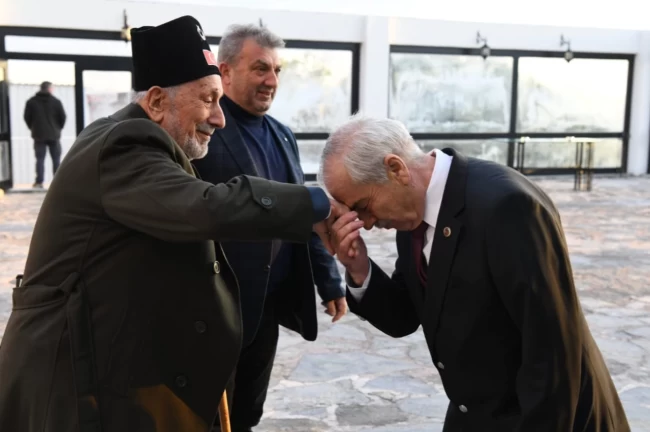 Edirne Keşan'da şehit aileleri ve gazilerle özel buluşma