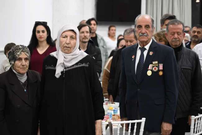 İzmir Bornova'da şehit aileleri ve gaziler için anlamlı iftar