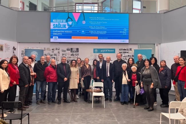 Bursa Nilüfer'de çağımızın vebası 'obezite' konuşuldu