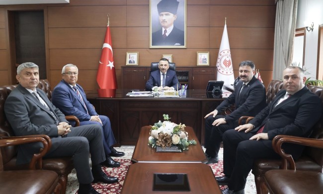 AK Partili Belediye Başkanlarından Vali Hacıbektaşoğlu’na ziyaret