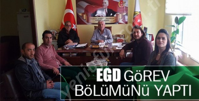 EGD GÖREV DAĞILIMINI YAPTI..