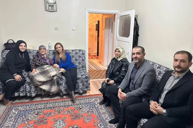 AK Parti'den Mardin Artuklu'da maneviyat dolu ziyaret