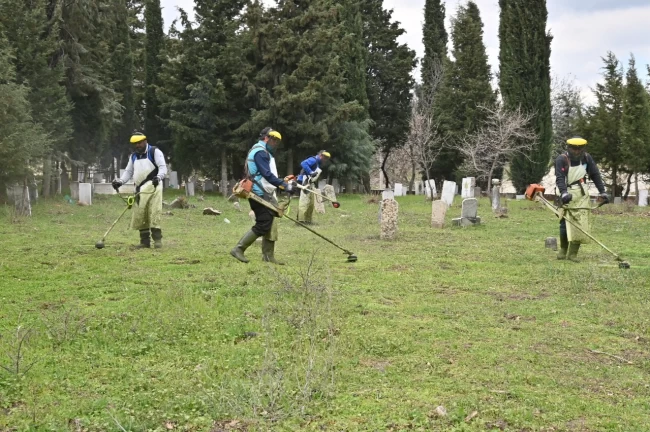 Manisa'da bayram öncesi bakım ve temizlik seferberliği