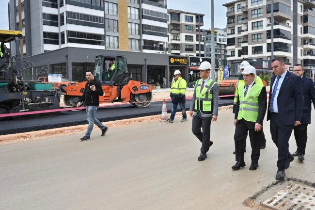 Nilüfer Balkan Mahallesi'ndeki o bulvar Bursa'ya örnek olacak