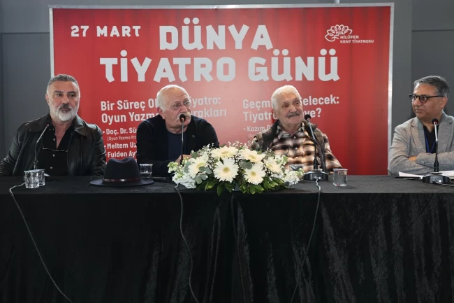 Dünya Tiyatro Günü'nde "tiyatro" konuşuldu