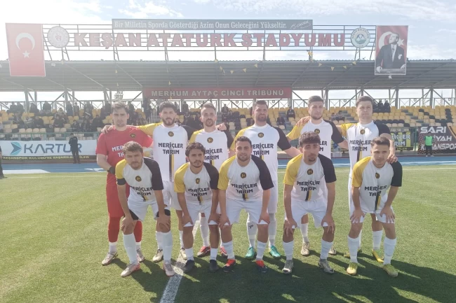 Keşanspor, Darıca Gençlerbirliği'ne 1-0 yenildi