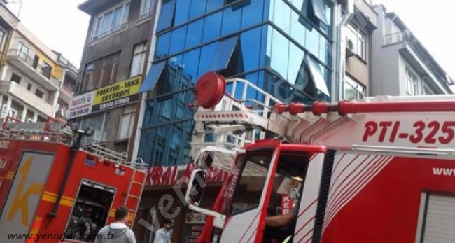 MUTFAK BİR ANDA ALEV ALDI!..