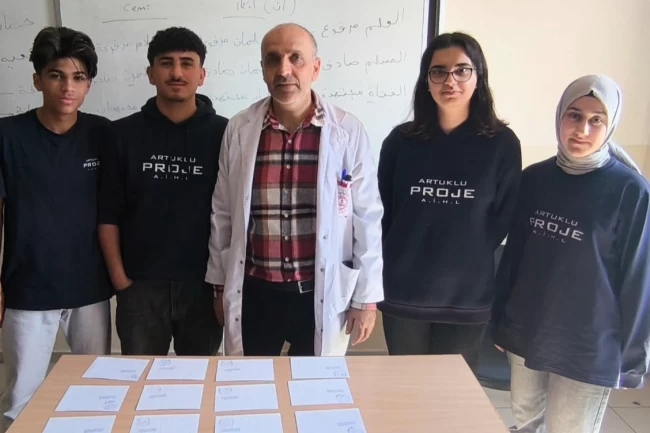 Mardinli öğrencilerden Gazze'deki kardeşlerine anlamlı bağış