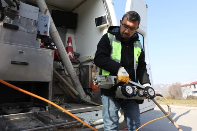 SASKİ'den kanal arızalarına robotlu çözüm