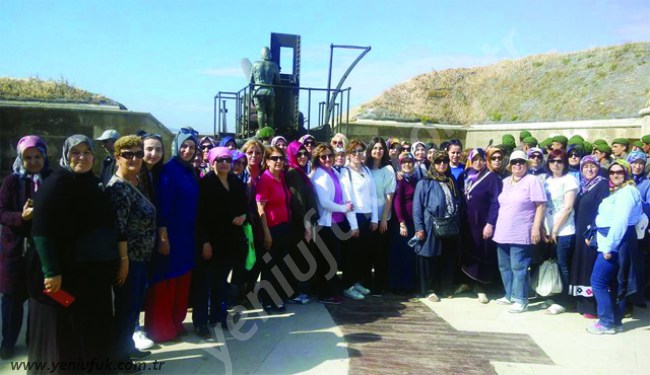 GÜLÜÇLÜ KADINLAR ÇANAKKALE'DE..