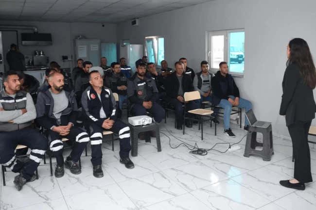 BASKİ'den personeline asbest söküm eğitimi