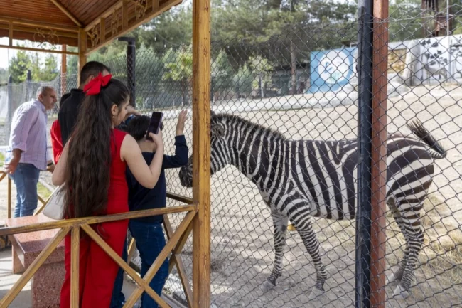 Tarsus Doğa Parkı, bayramda ziyaretçi akınına uğradı