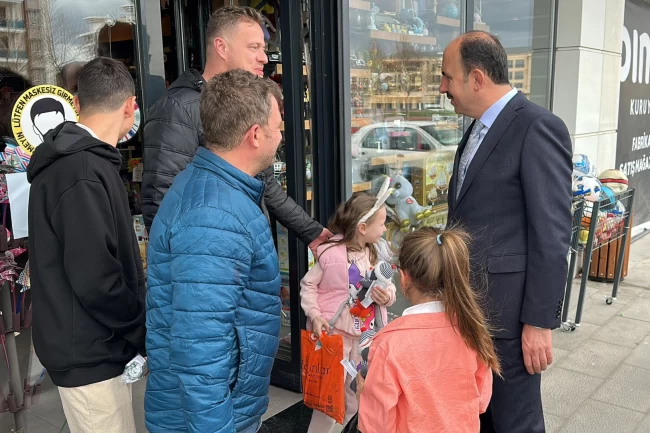 Konya'da Başkan Altay'dan esnaf ziyareti