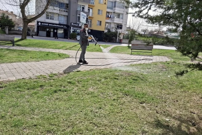 Kayseri Talas'ta sinek ve haşereye erken önlem