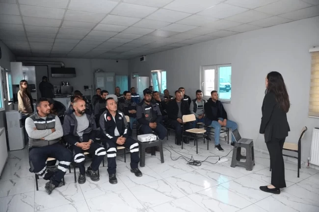 BASKİ'den personeline asbest söküm eğitimi