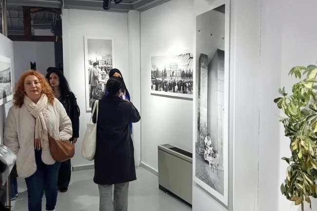 Bursa Nilüfer'de 'Enine Boyuna Bakış' sergisi