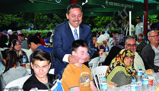 HER GÜN 2 BİN KİŞİYE İFTAR..