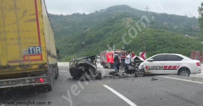 ZONGULDAK YOLUNDA KAZA
