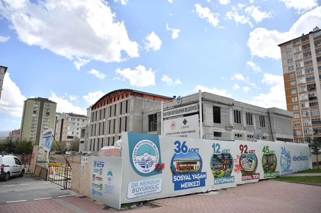 Kayseri Büyükşehir'den Altınoluk'a sosyal yaşam merkezi