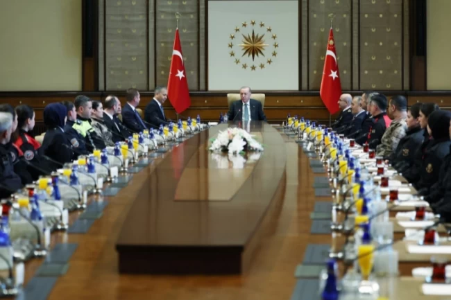 Türk Polis Teşkilatı heyeti Külliye'de