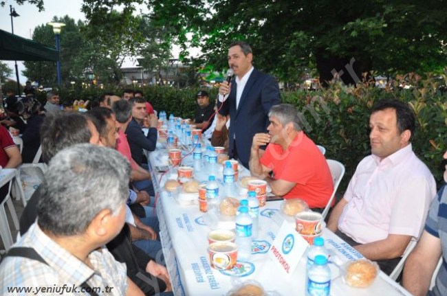 UYSAL ŞEHİT AİLELERİNİ AĞIRLADI