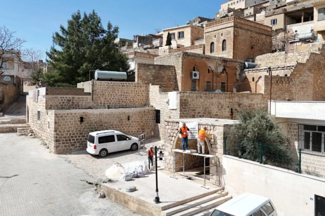 Mardin'de tarihi çeşmeler restore ediliyor