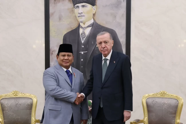 Endonezya Cumhurbaşkanı Subianto Külliye'de